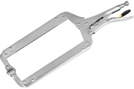 Зажим с фиксатором TOLSEN 440 мм, С-образный, с подвижными губками TT10058