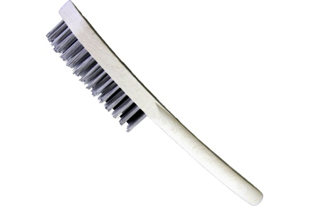 Ручная щетка OSBORN 6 рядов, 295x145, ворс прямая сталь 0,35 152.136-0001