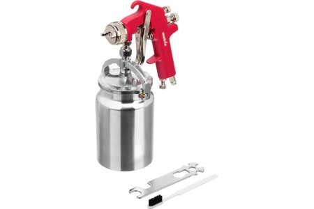 Пневматический краскораспылитель с нижним бачком MATRIX HP, 1 л, сопло 1.8 мм 57323
