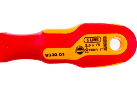 Отвертка NAREX S Line Elektro Profi ЩЛИЦ 2.5x75 833001