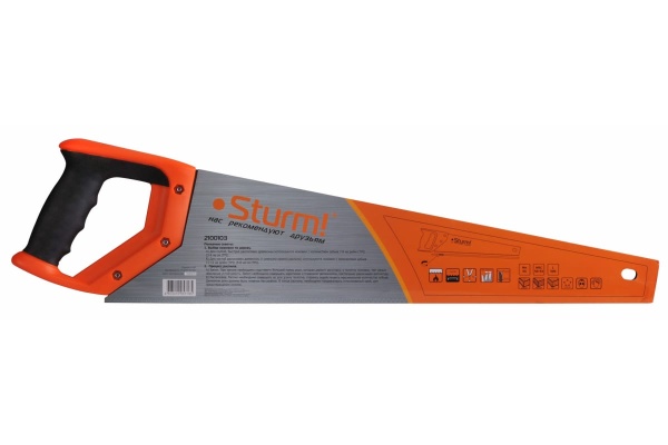 Ножовка по дереву 500мм Sturm 2100103