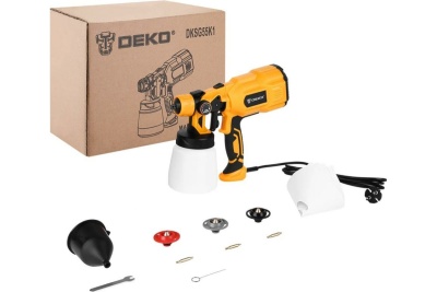 Электрический краскопульт DEKO DKSG55K1 HVLP 018-1043