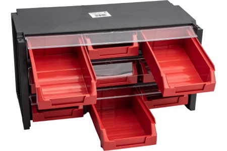 Составная полка 360x170x190мм, 9 выдвижных ячеек 100х170х50мм Tayg 309007