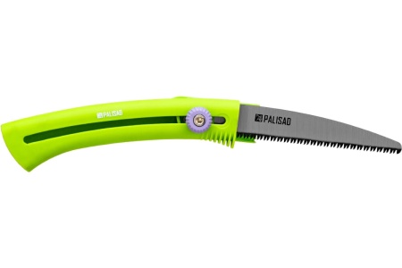 Выдвижная походная пила PALISAD 160 мм, каленый зуб 3D, пластиковая рукоятка 60410
