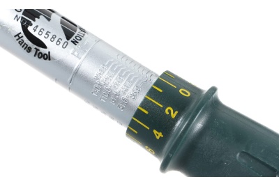 Динамометрический ключ с набором рожковых насадок Hans 13-30, 40-200 Nm, 1/2" 4673