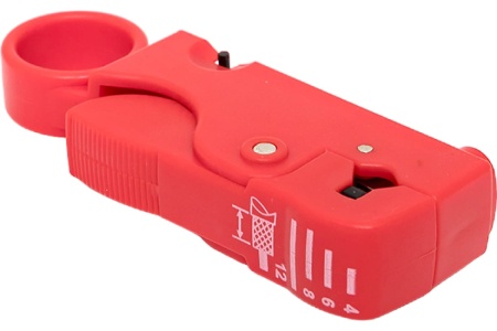 Инструмент для разделки и зачистки коаксиального кабеля EKF TERACOM TRC-S10