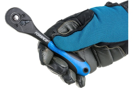 Реверсивная трещотка Forsage в пластиковом антикорозийном корпусе, 1/4''(L-145мм, 72зуб) F-802272 51103