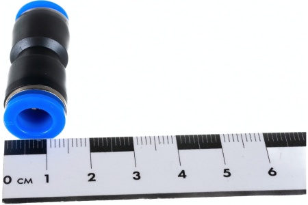 Фитинг цанговый прямой 8-8 мм Pegas pneumatic 5302