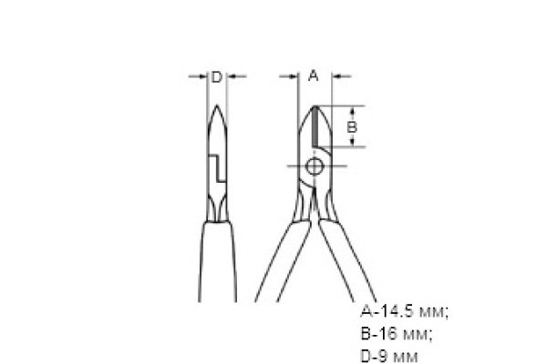Бокорезы KNIPEX KN-7681125