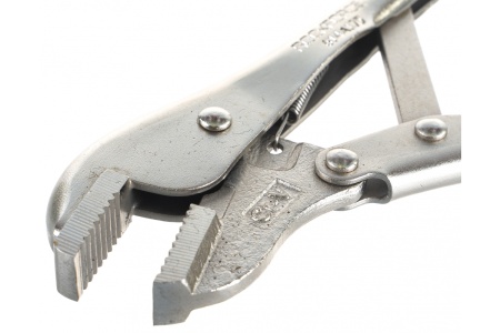 Гейферный зажим с плоскими губками ROCKFORCE тип USA 7-175мм RF-614A175