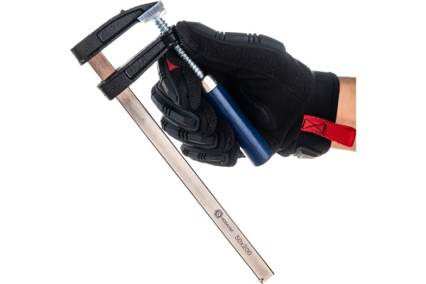 F-образная струбцина 50 x 200 мм, деревянная рукоятка КОБАЛЬТ 917-071 F-образная струбцина 50 x 200 мм, деревянная рукоятка КОБАЛЬТ 917-071