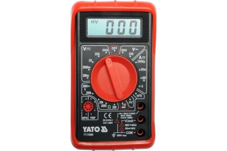 Универсальный цифровой измеритель YATO YT-73080