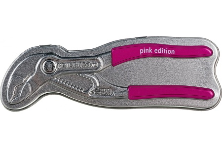 Переставные клещи KNIPEX COBRA с фиксатором, хром KN-8703125PEBK