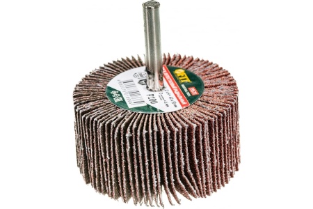 Диск лепестковый радиальный (60х30х6 мм; Р100) для дрели FIT 39575