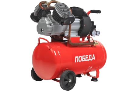 Поршневой масляный компрессор ПОБЕДА КМ 50-400 525301715
