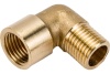 Уголок резьба наружная и внутренняя 1/4 латунь Pegas pneumatic 4311