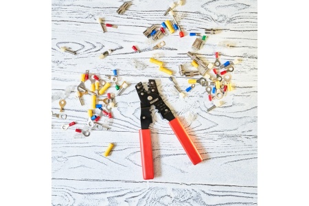 Кримпер для обжима автоклемм, изолированных и неизолированых 0.10 - 6.0 мм2 REXANT ht-202B 12-3032