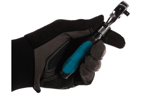 Телескопический трещоточный ключ 1/4" GROSS 14074