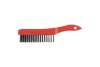 Зачистная шестирядная щетка с пластиковой ручкой MATRIX 74816