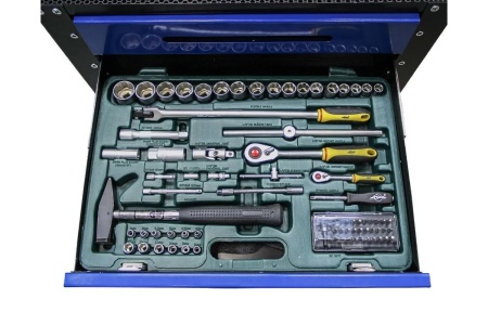 Тележка с инструментом AIST 141 пр. 4-32мм, 1/4 ,1/2, SL-гр 6 ящиков 0-901141M 00-00024694