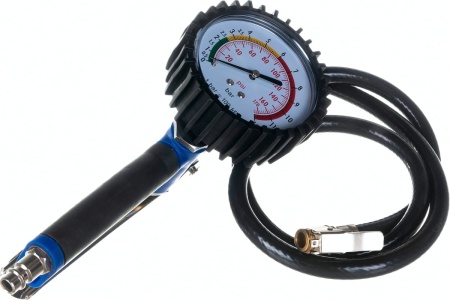 Пистолет Pegas pneumatic TG-68 для подкачки шин с масляным наполнением манометра давл.1-12 атм 5003