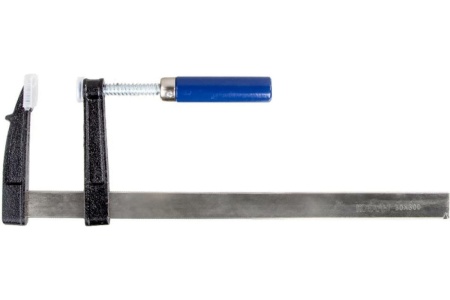 F-образная струбцина 80 x 300 мм, деревянная рукоятка КОБАЛЬТ 917-101 F-образная струбцина 80 x 300 мм, деревянная рукоятка КОБАЛЬТ 917-101