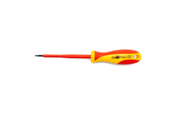 Диэлектрическая отвертка SL3*100мм VIRA VDE 397025