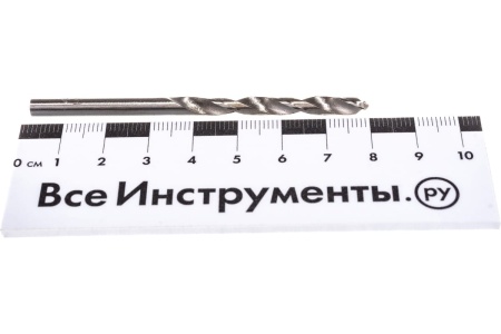 Сверло по металлу (4.5х80 мм) ПРАКТИКА 033-222