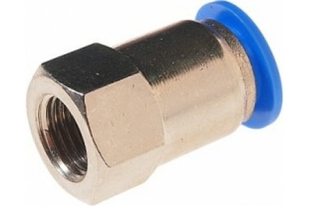 Фитинг для пластиковых трубок (12 мм; 1/4F) ROCKFORCE RF-SPCF12-02