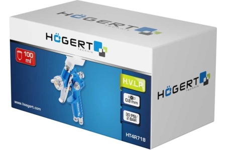 Пистолет-распылитель с верхним бачком HOEGERT TECHNIK HT4R718