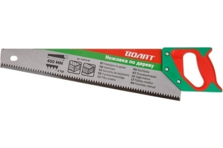 Ножовка по дереву ВОЛАТ 450 мм 42070-45