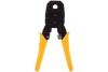 Клещи с прорезиненными рукоятками для обжима телефонных и компьютерных наконечников, 4P, 6P, 8P TOPEX 32D409