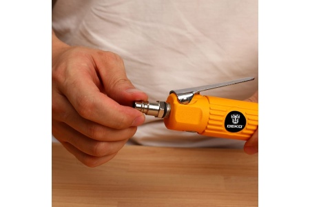 Пневматическая шлифмашина DEKO DKPT02 SET 3 с набором 15 предметов 018-1102