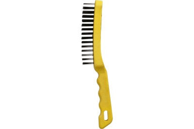 Ручная щетка FASTER TOOLS пластик, сталь, 4 ряда, 125x20 1862