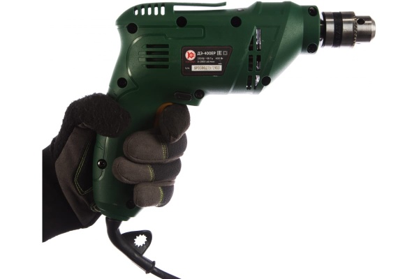 Электрическая дрель Калибр ДЭ-400 ЕР 00000001204 Электрическая дрель Калибр ДЭ-400 ЕР 00000001204