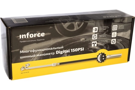 Пистолет для накачки шин (шинный манометр) INFORCE Digital150PSI 01-05-02