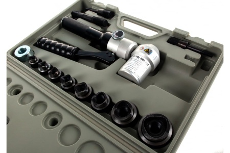 Гидравлический ручной угловой пресс для пробивки отверстий КВТ ПГРОу-60А 66535