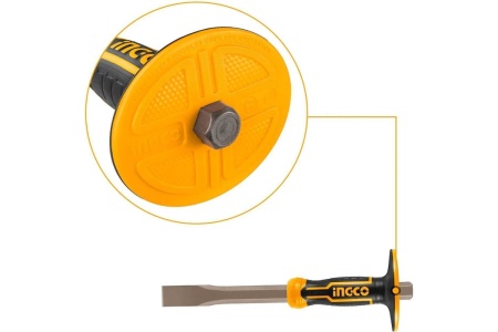 Зубило с протектором INGCO INDUSTRIAL 25x19x305 мм HCCL852519