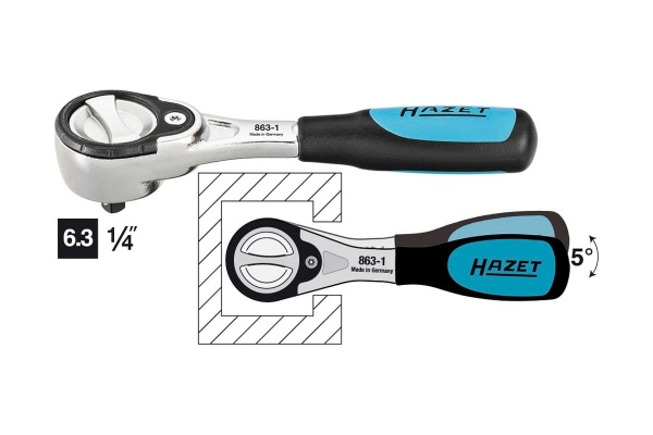 Мини-трещотка HAZET 863-1