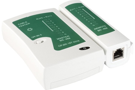 Сетевой тестер ExeGate NS-468 для RJ-45/RJ-11/RJ-12271121