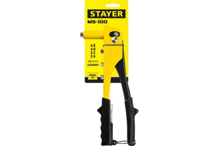 Заклепочник STAYER MS-100 240 мм, 2.4 - 4.8 мм 3105_z01
