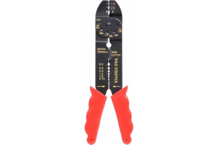 Клещи для снятия изоляции и обжима проводов Техник 10875