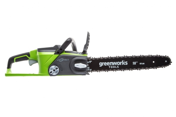 Аккумуляторная бесщеточная цепная пила Greenworks GD40CS40 20077