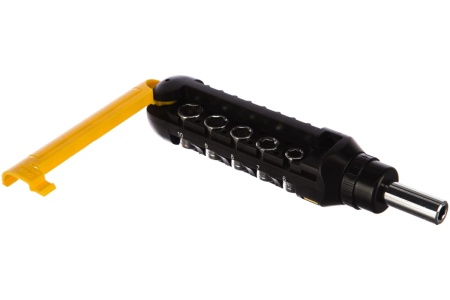 Набор: трещоточная отвертка с битами и головками, 15шт Berger BG BG1073