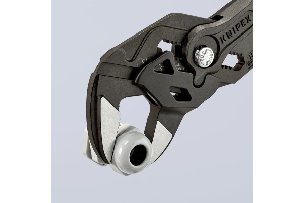 Переставные клещи KNIPEX 52 мм 2, L-250 мм, серые, 1-к ручки, подвес KN-8601250SB