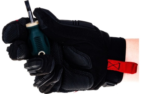 Шлицевая магнитная отвертка ROCKFORCE Profi S2 SL6.5х30мм на пластиковом держателе RF-70365030