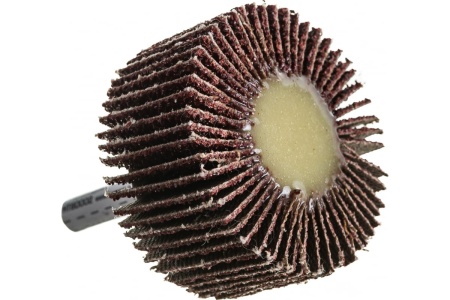 Круг шлифовальный лепестковый радиальный (40x20 мм; хвостовик 6 мм; P60) HOEGERT TECHNIK HT8D002