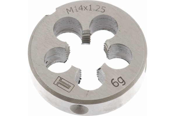 Плашка М14 х 1,25 мм СИБРТЕХ 77035