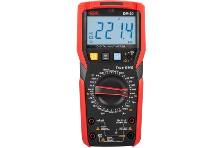 Цифровой мультиметр RGK dm-20 с поверкой 779647