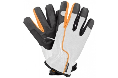 Набор топор белый + точилка + перчатки в тубусе Fiskars 129040